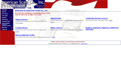 Desktop Screenshot of americanscale.com
